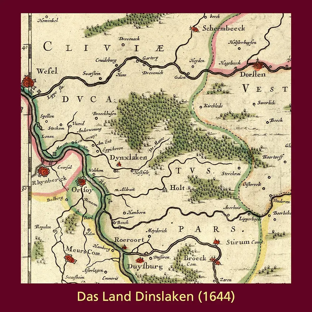 Das Land Dinslaken im Jahre 1644